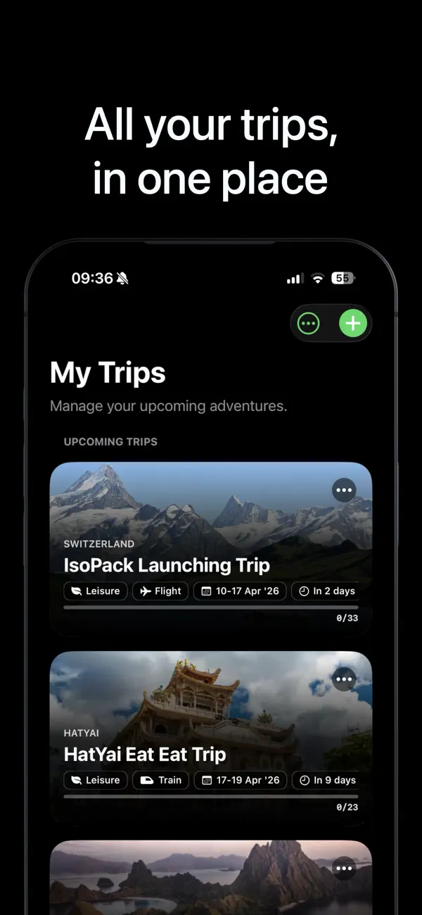 IsoPack App Store screenshot showing packing progress.